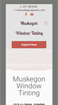 Mobile Screenshot of muskegonwindowtinting.com